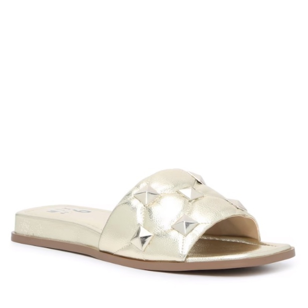 Gold Slide Sandals - New!